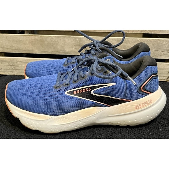 Brooks Glycerin 21 Running Shoes Mens Blue DNA‎ Loft Nitrogen Cushion Road